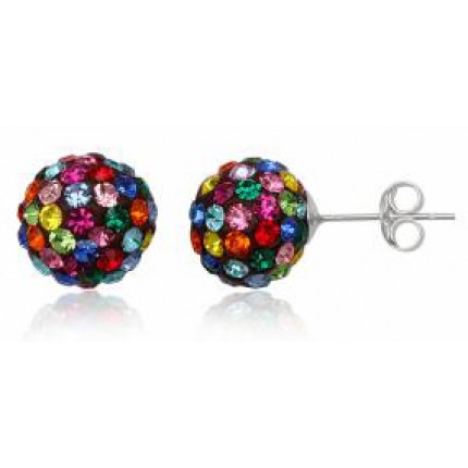Серьги TN162. Серебро 925. Swarovski Crystals