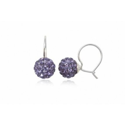Серьги TN844. Серебро 925. Swarovski crystals