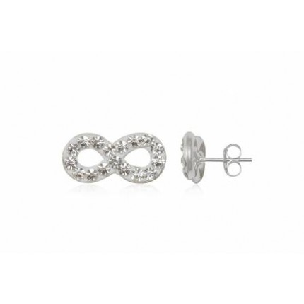 Серьги TN845. Серебро 925. Swarovski crystals