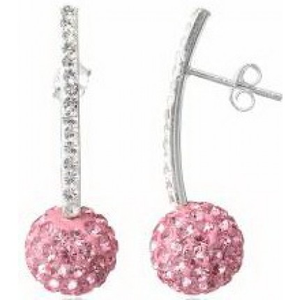 Серьги TN897 Серебро 925 Swarovski Crystals
