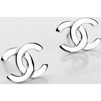 Серебряные серьги Chanel (SF42)