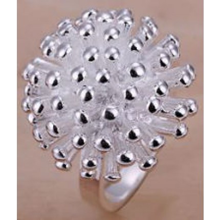 Кольцо Tiffany (TF80). Покрытие серебром 925 размер 17