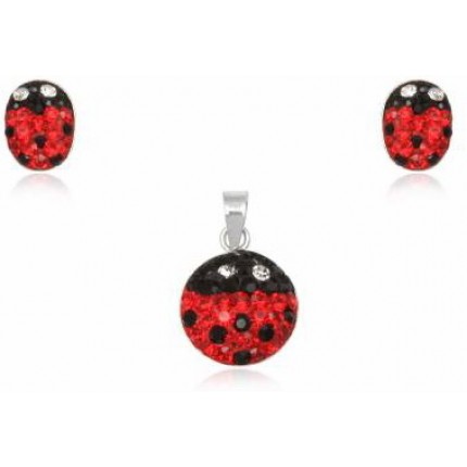 Набор TN1016. Серебро 925. Swarovski crystals