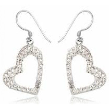 Серьги TN217.Серебро 925 с кристаллами Swarovski