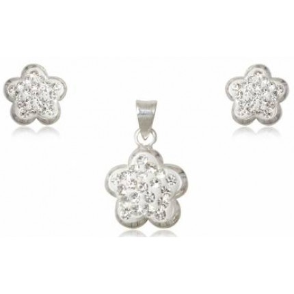 Набор TN342. Серебро 925. Swarovski Crystals