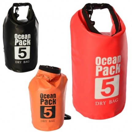 Водонепроницаемый рюкзак Ocean Pack 5л, Непромокаемая сумка для плавания