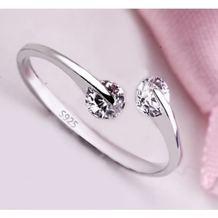 Кольцо Tiffany покрытие серебром 925 (TF-T008) Все размеры