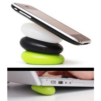 Smart Pebble - ``липкая`` подставка (для телефона, компьютера, кисти)