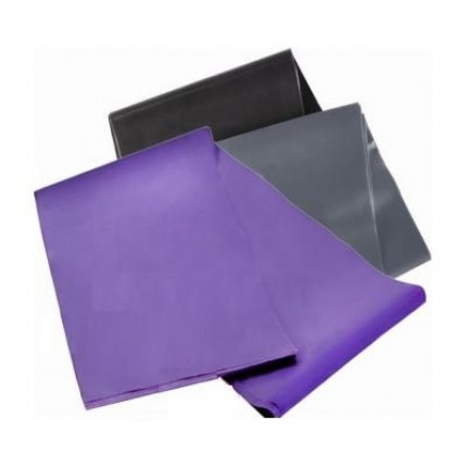 Лента эспандер 0,45мм (ленточный резиновый эспандер) -  фиолетовая