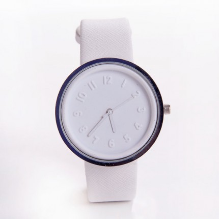 Часы наручные в японском стиле белые 073-1