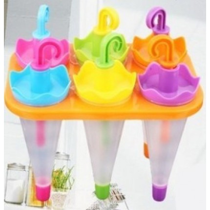 Формочки для мороженого (зонтик, 6 форм)