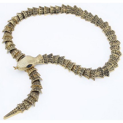 Винтажное ожерелье Змея (tb453)