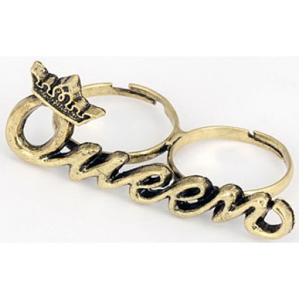 Бронзовое кольцо Queen (tb561). Все размеры