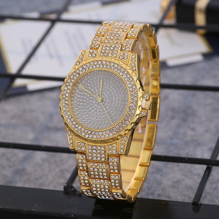 Часы женские Geneva Diamond 093-1 Цвет: золото