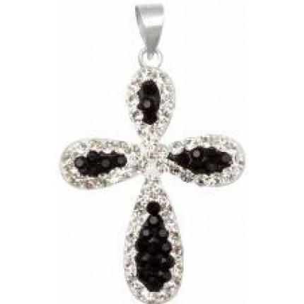 Кулон TN652. Серебро 925. Swarovski Crystals