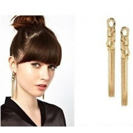Серьги золотые Asos (tb817)