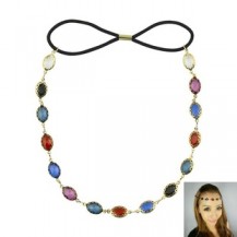 Ободок резинка с камнями украшение для волос tb810