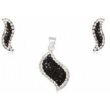 Набор TN179. Серебро 925. Swarovski Crystals