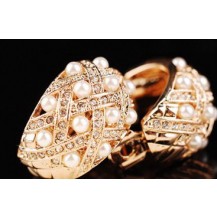 Серьги полу-кольца (tb620)