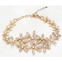 Браслет Flowers Crystal (ab76)