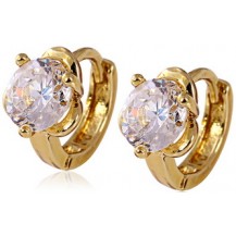 Серьги Gold Filled с цирконами (GF32)