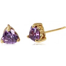 Серьги Gold Filled с цирконами (GF35)
