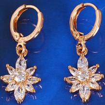 Серьги позолота Gold Filled (GF111)