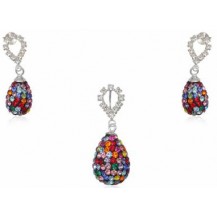 Набор TN302.Серебро 925 с кристаллами Swarovski