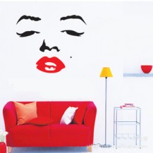 Интерьерная наклейка на стену Marilyn Monroe mZY8002