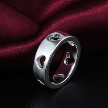 Кольцо Tiffany Сердечки Размер 18 (TF-R016-18)