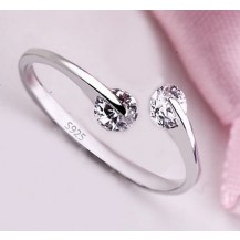Кольцо Tiffany покрытие серебром 925 (TF-T008) Все размеры