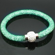 Браслет Swarovski Stardust (реплика) Звездная пыль мята