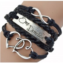 Браслет 5в1 Черный One Direction (tb936black)