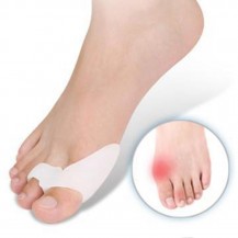 Двойные Гелевые накладки Valgus Pro для коррекции больших пальцев стопы (Валгус Про) телесные