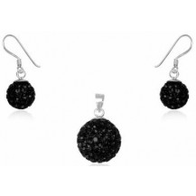 Набор TN1017. Серебро 925. Swarovski crystals