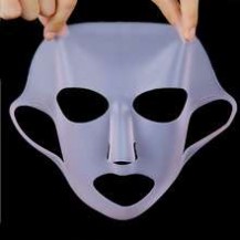 Многоразовая силиконовая маска для усиления эффекта уходовых средств