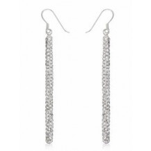 Серьги TN608. Серебро 925. Swarovski crystals