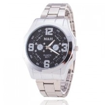 Мужские часы M&H с черным циферблатом MW11