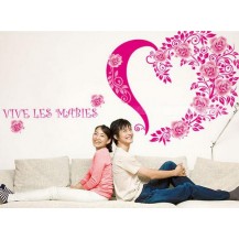 Интерьерная наклейка vive les mabies