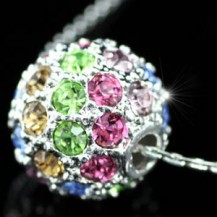 Кулон с цепочкой  Multi-Colour Ball SN092 