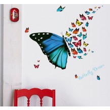 Интерьерная наклейка на стену Бабочка SK36001
