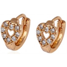 Серьги Gold Filled с цирконами (GF11)