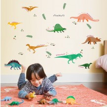 Детская интерьерная наклейка Динозавры SK7071