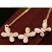 Ожерелье кошачий глаз Бабочки (tb845)