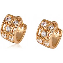Серьги Gold Filled с цирконами (GF14)