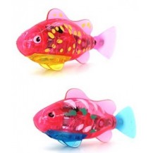 Інтерактивна рибка Немо Robofish з підсвічуванням рожева