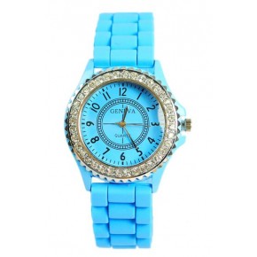 Часы женские GENEVA Luxury Женева Голубые