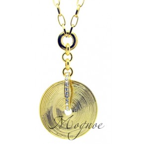 Колье VN-656. Gold Plated with Swarovski