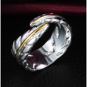Кольцо Tiffany. Покрытие серебром. Все размеры (TF-R086)