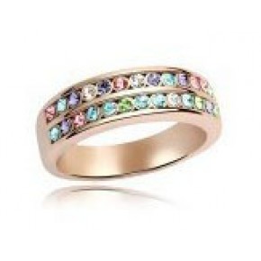 Кольцо Crystla Multicolor Размер 16,5 (ab166)